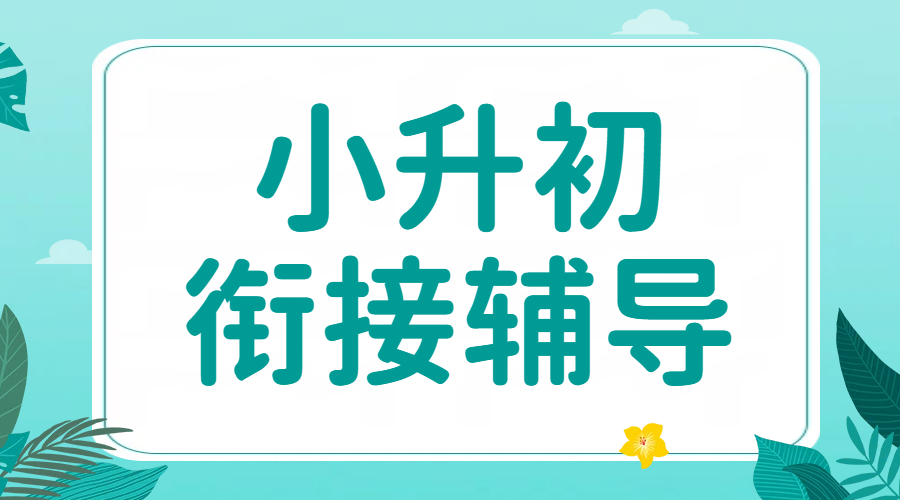 天津南开锐思教育/小升初/新初一暑假/数学/物理/英语/一对一/预科衔接