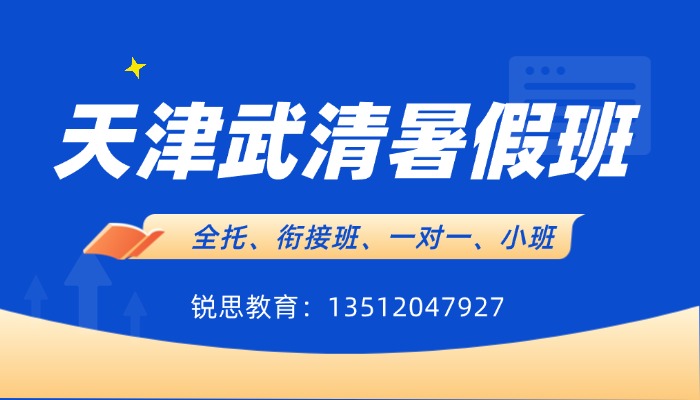 天津武清区小升初/新初一暑假班哪家靠谱？新初一/小升初/六升七一对一、分层小班、暑假全托辅导推荐