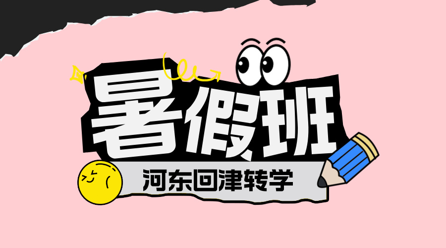 天津河东高一安置考差异化补习一对一小班 锐思教育暑假回津转学开课