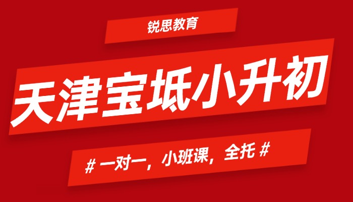 天津宝坻区小升初/新初一暑假班哪家靠谱？新初一/小升初/六升七一对一、分层小班、暑假全托辅导推荐