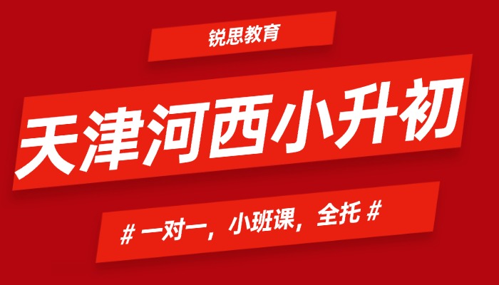 天津河西区小升初暑假衔接班怎么选？锐思教育一对一/6-8人小班，入学测评分层教学，80%八年教龄师资护航