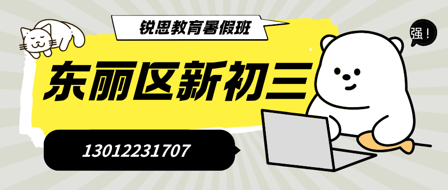2026天津市东丽区新初三的孩子想找暑假预科班怎么选？2026锐思教育初三全封闭集训班开始报名