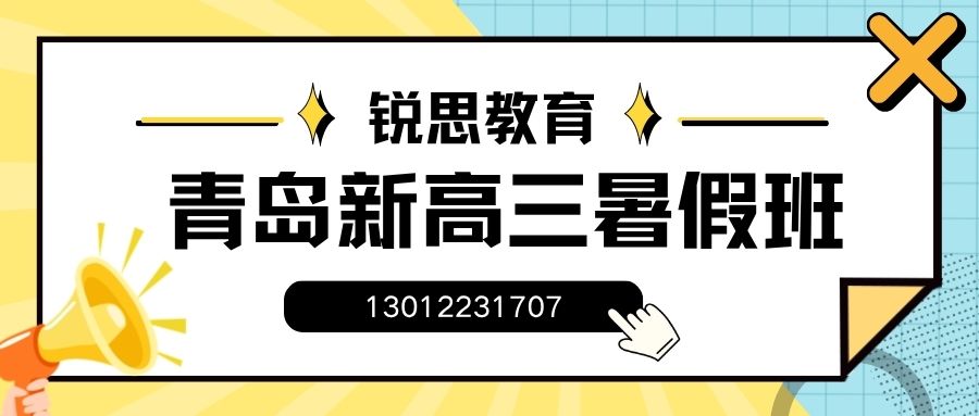 青岛高三一对一/全日制/小班课科学备考指导，青岛崂山/城阳/黄岛锐思教育高三补习联系电话