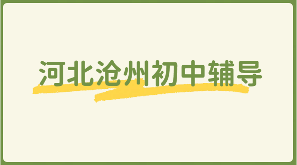 沧州新初一/新初三暑假预科衔接班 运河新华初中一对一/小班/全托/背单词/冲刺/课后辅导推荐机构