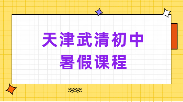 2026天津武清初一初二初三暑假预科衔接辅导｜初中一对一小班全托暑假班收费｜锐思武清校区地址