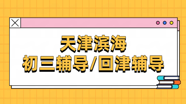 天津滨海初三辅导/回津衔接/针对性补课/锐思教育全科补习机构推荐/一对一/小班课/全托集训