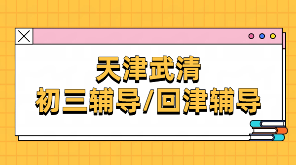 天津武清初三辅导/回津衔接/针对性补课/锐思教育全科补习机构推荐/一对一、小班课、全托
