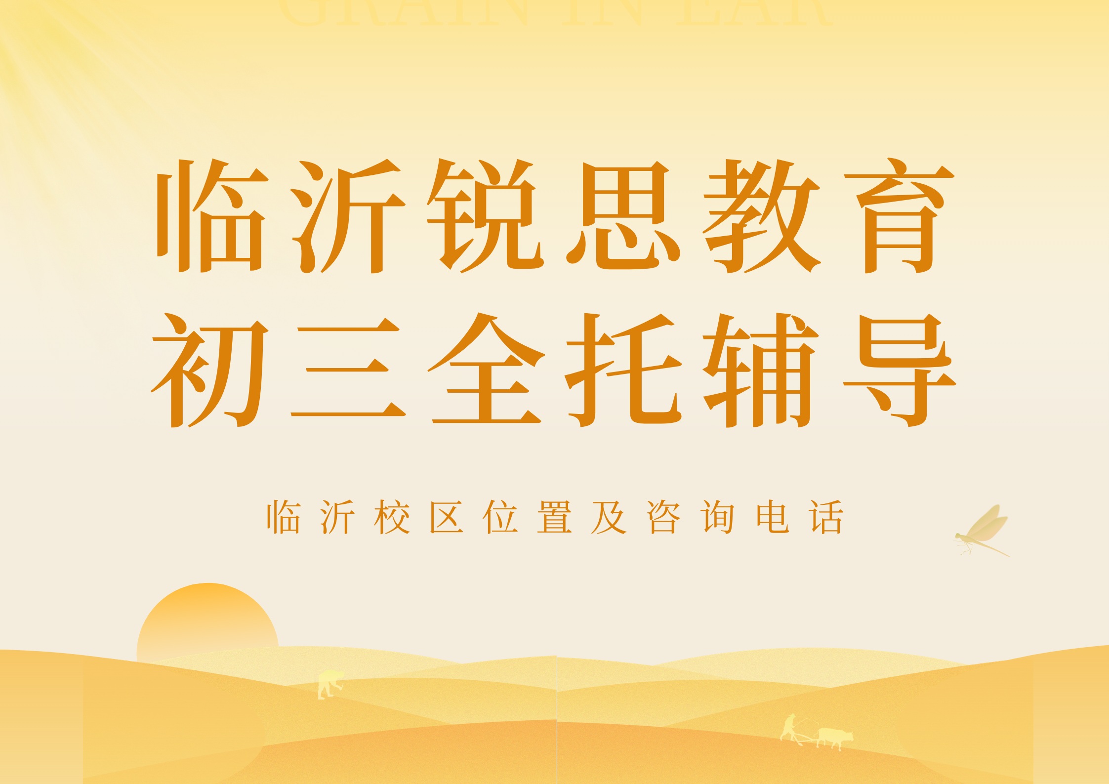 山东临沂初三全日制辅导哪家好，锐思教育临沂校区九年级全年/半年全托辅导收费标准及统一咨询电话