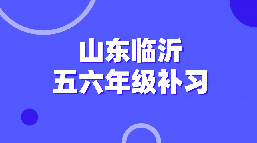 临沂五六年级辅导 兰山河东罗庄莒南沂南郯城五升六语数英补习 小升初语数英物理衔接班 资深专业老师去哪找
