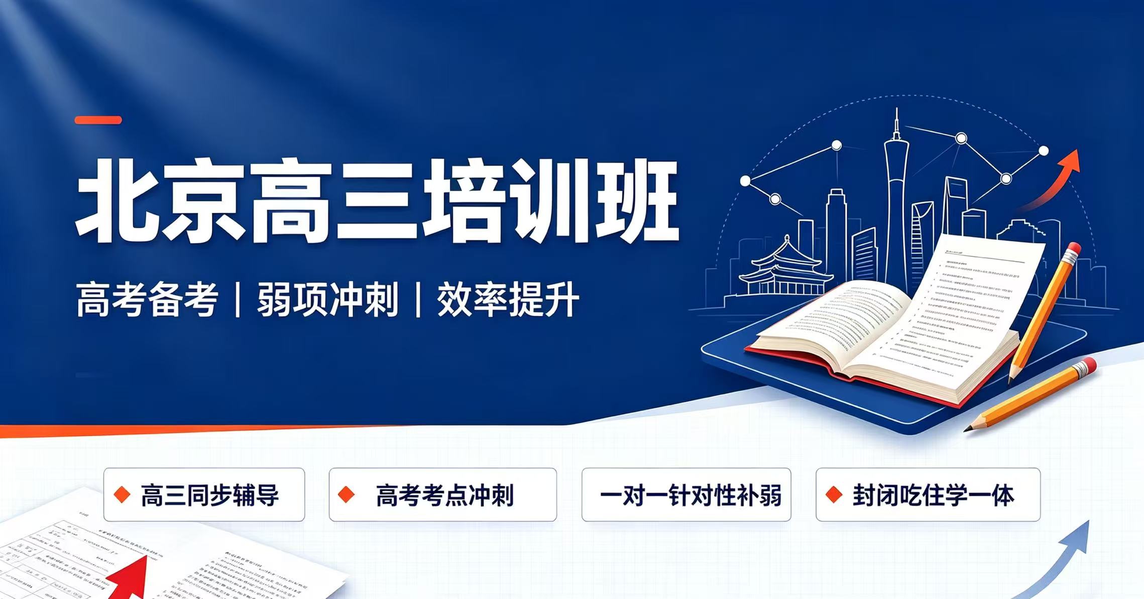 2026北京西城高三暑假集训营哪家口碑好？锐思教育一对一/小班/封闭班收费标准及提分效果！