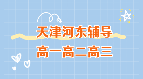 天津河东未来广场/十一经路/一号桥/万达周边高中生河东高一二三补习一对一/小班/全托集训冲刺/快速提分