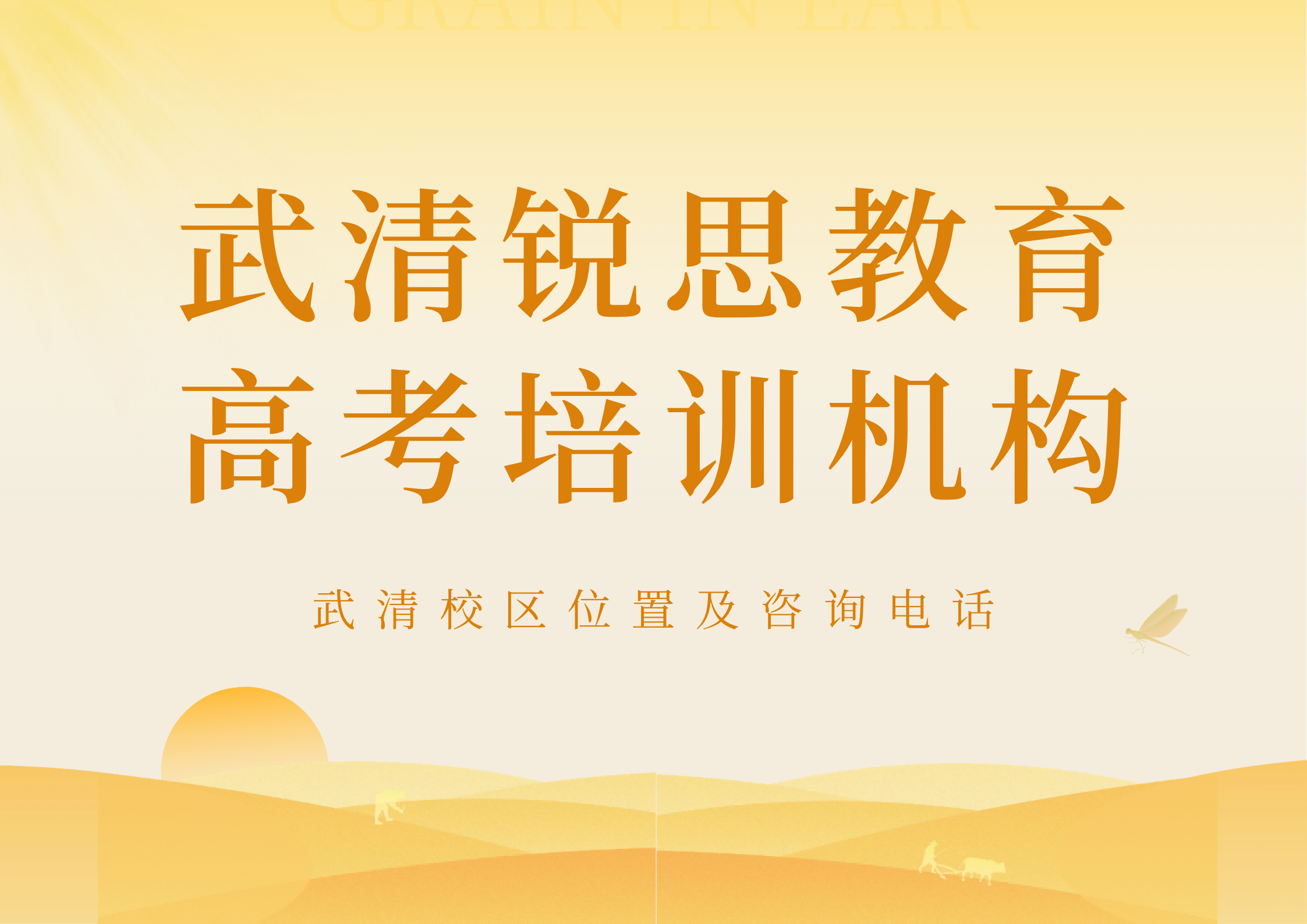 天津武清2027高考辅导老师推荐：锐思教育武清高考全科/单科/理科/文科辅导地址及咨询方式