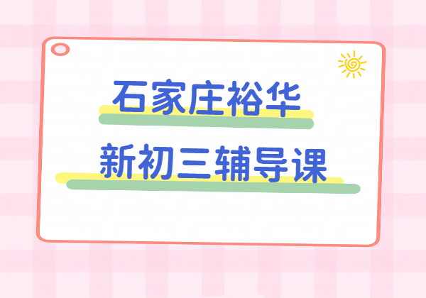 石家庄裕华区新初三暑假班|八升九衔接|九年级开学辅导|一对一/小班/全托集训 锐思教育咨询入口