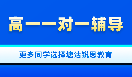 怎样进行高一一对一补课才能达到效果？塘沽锐思教育给你答案(图1)