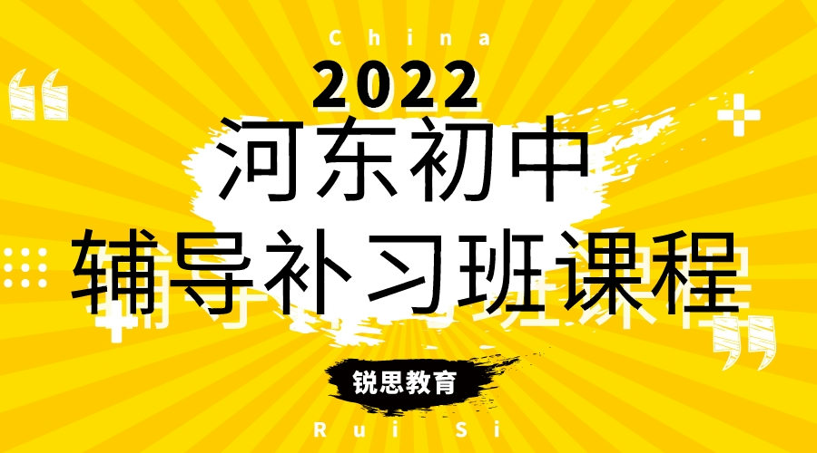 天津河东锐思教育初中文化课补习机构_初中培训班